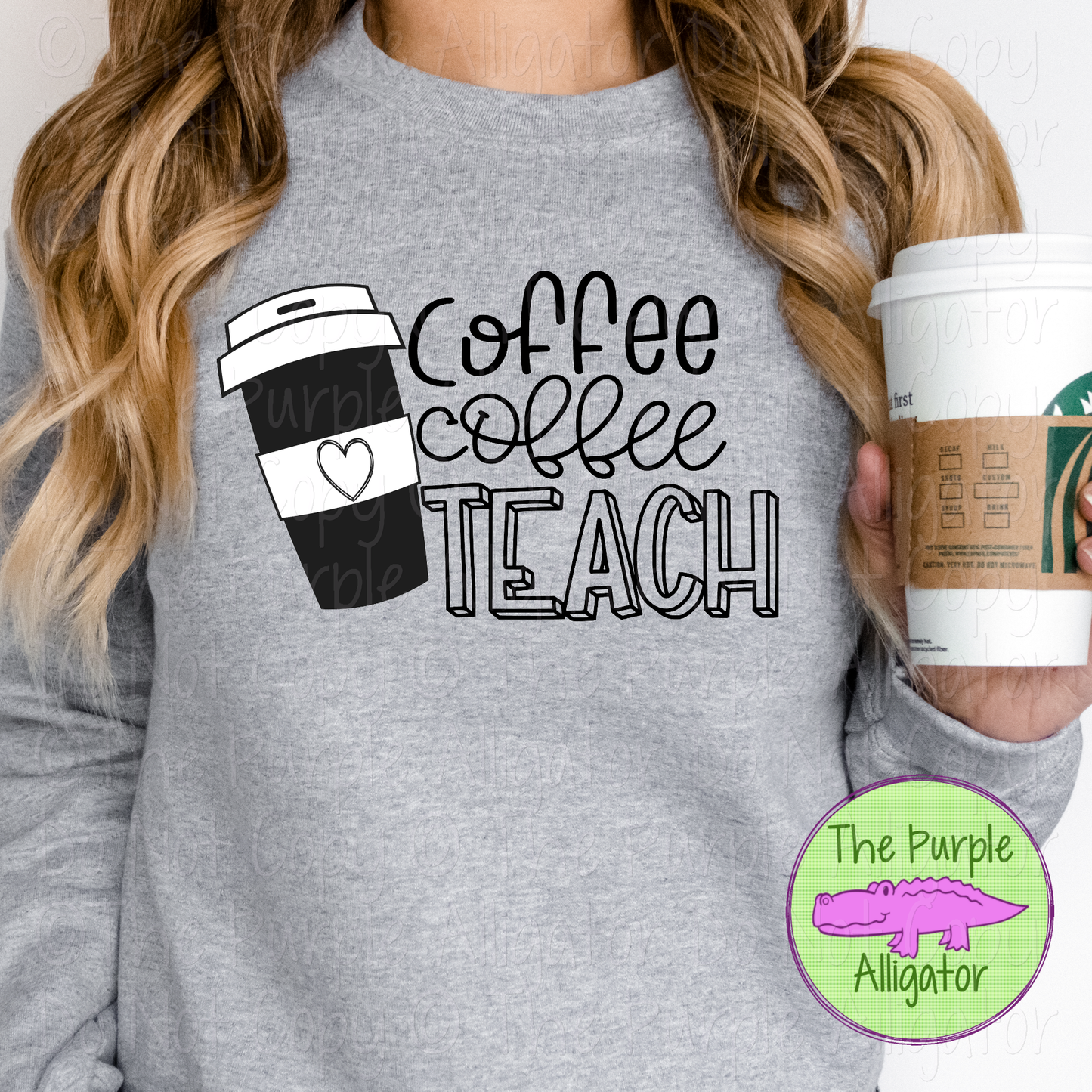 Coffee Coffee Teach Teacher Apparel Funny Teacher Coffee Graphic Apparel 0719 MDD