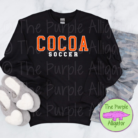 Cocoa Soccer CB-JPST Mascot School Spirit (d2f TPA)