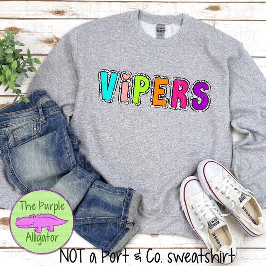 Vipers Dalmatian Marquee Mascot School Spirit 1224 (d2f TPA)