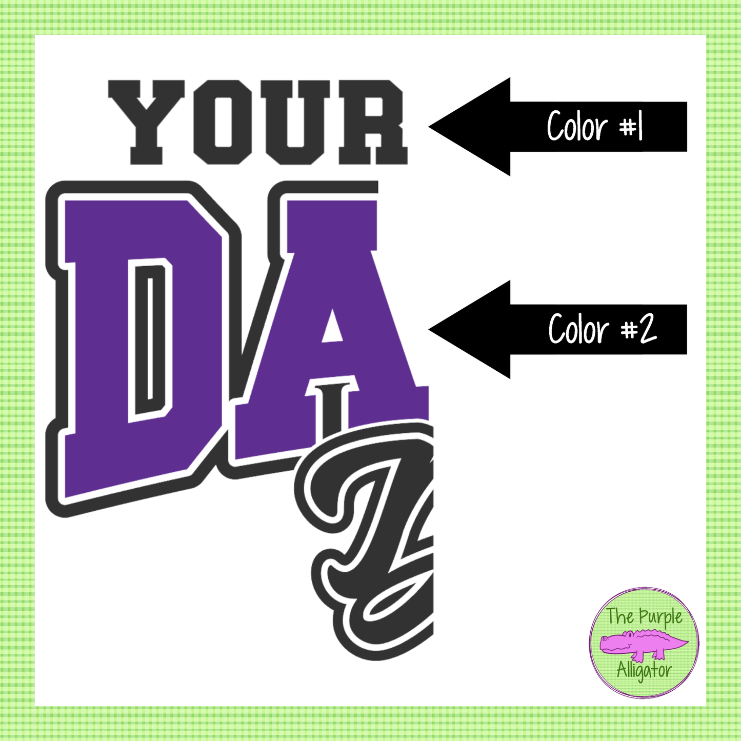 YOUR MASCOT Dance Dad 27 - Custom Dance Team Spirit Wear Dad Apparel 0526 TPA