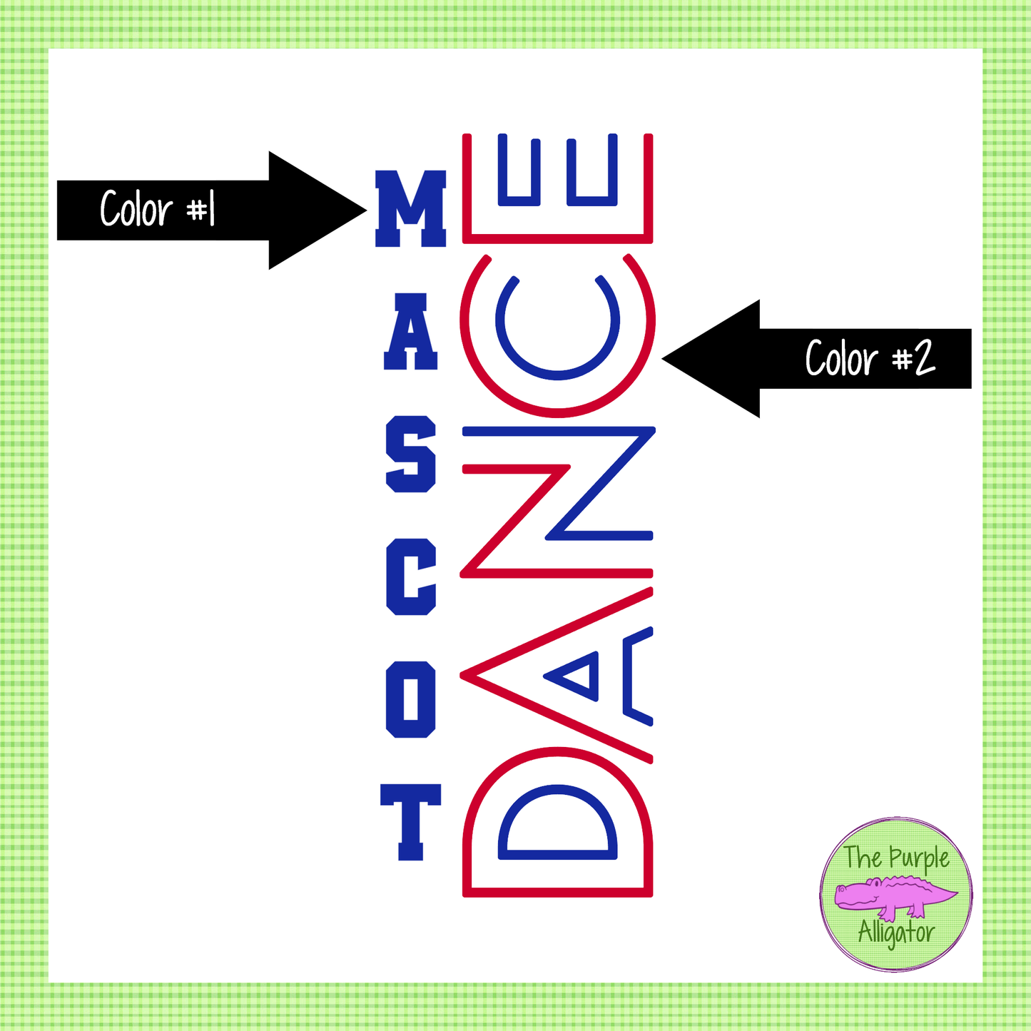 YOUR MASCOT Dance Blueprint – Custom Dance Team Spirit Wear Mascot Apparel 0326 SM