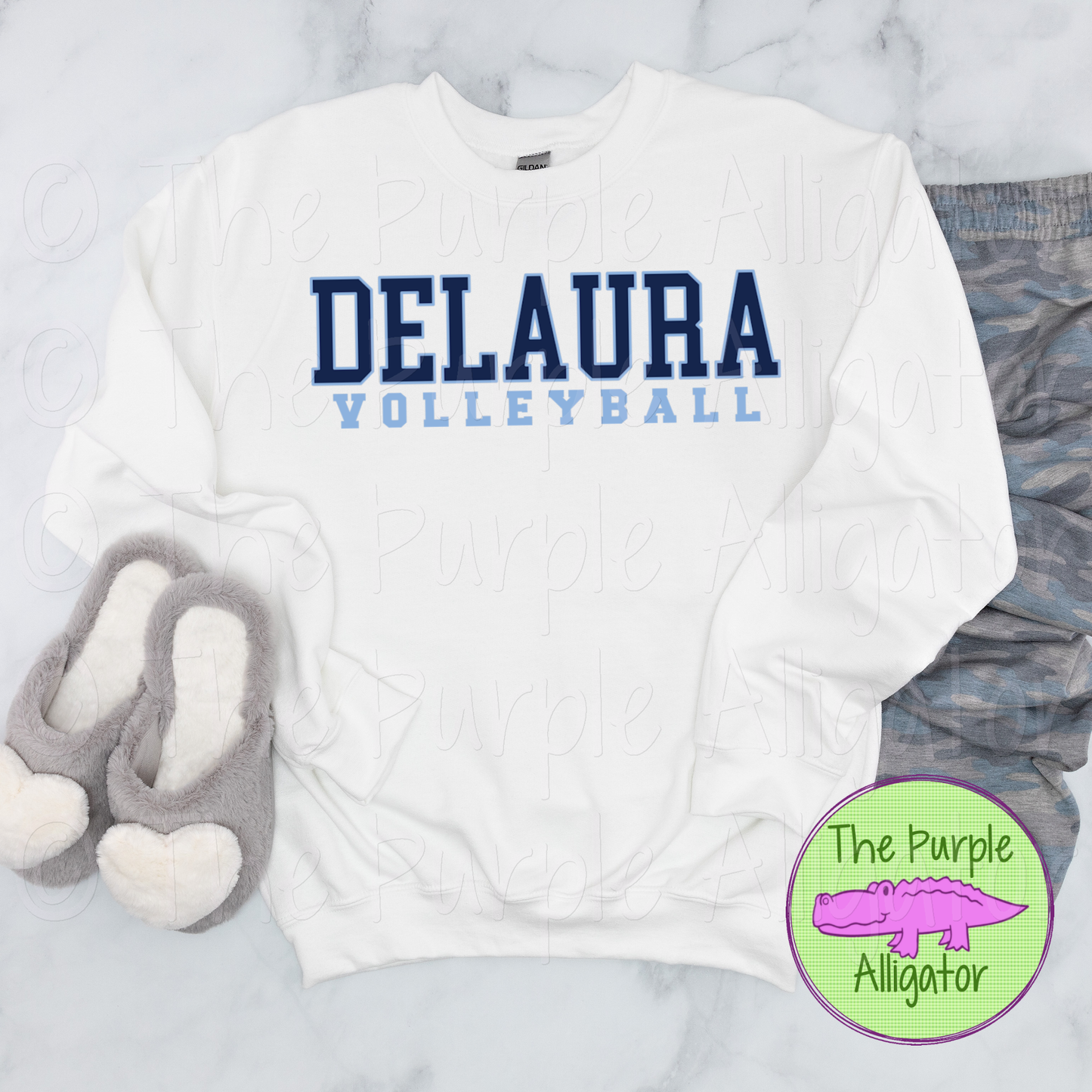 DeLaura Volleyball CB-JPST Mascot School Spirit (d2f TPA)