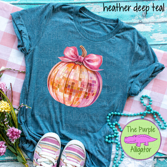 Disco Pumpkin Coquette Watercolor 0824 (d2f FDH)