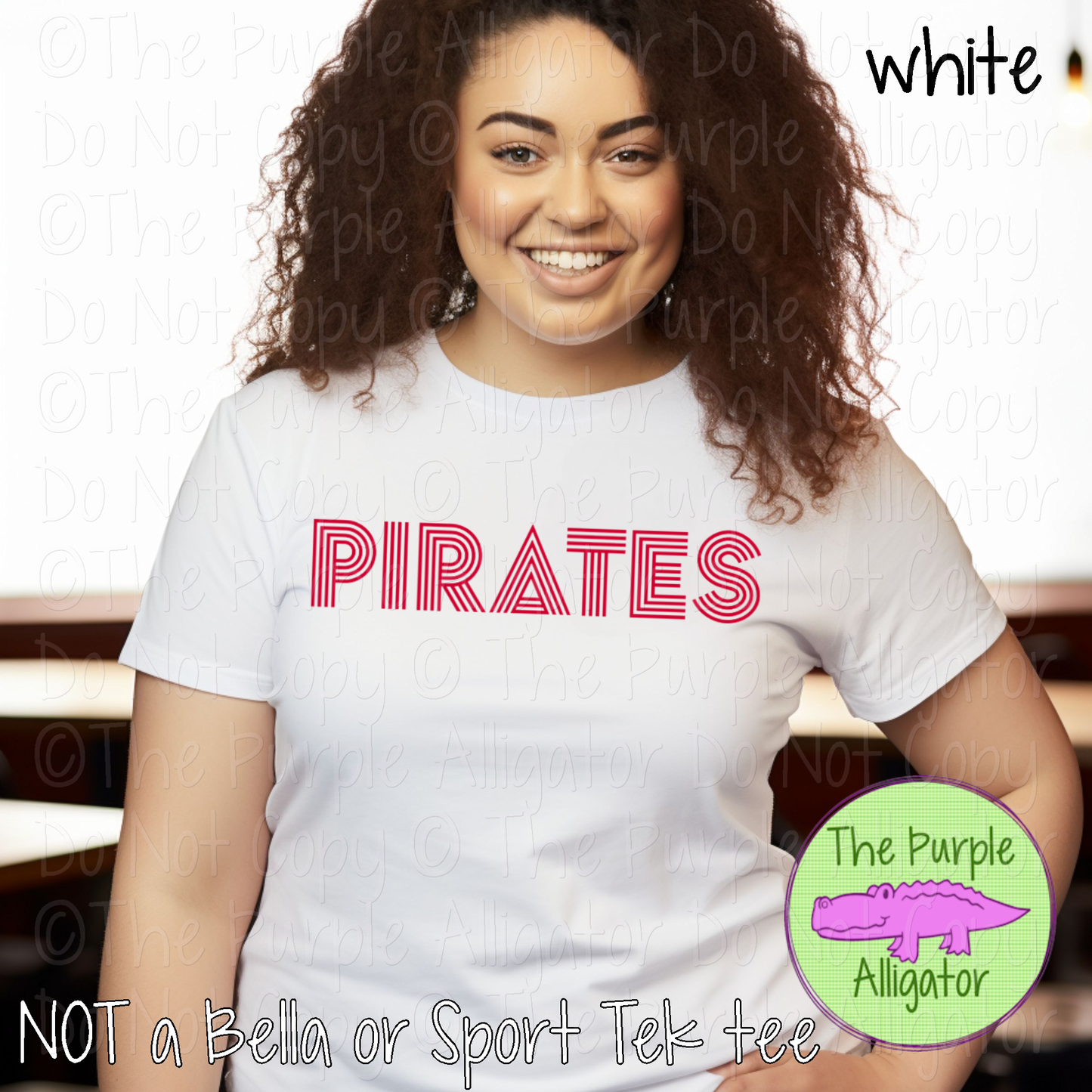 Pirates Double Take – The Retro Line Series | Retro Linework Spirit Wear - CHOOSE YOUR DESIGN COLOR - 1125 (d2f TPA)
