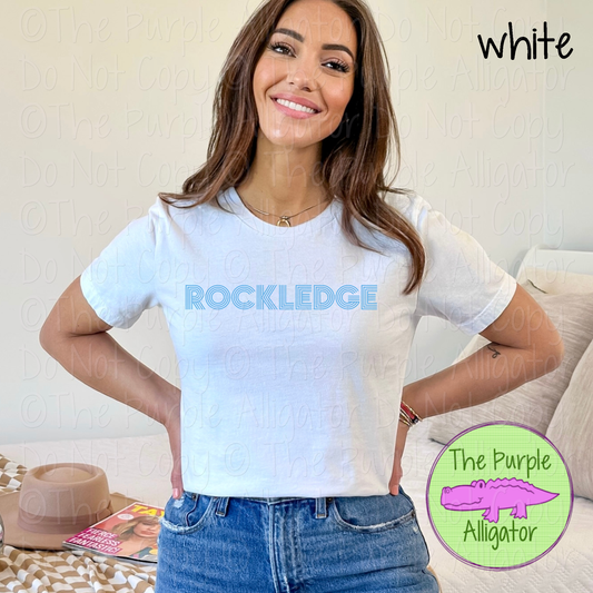 Rockledge Double Take – The Retro Line Series | Retro Linework Spirit Wear - CHOOSE YOUR DESIGN COLOR - 1125 (d2f TPA)