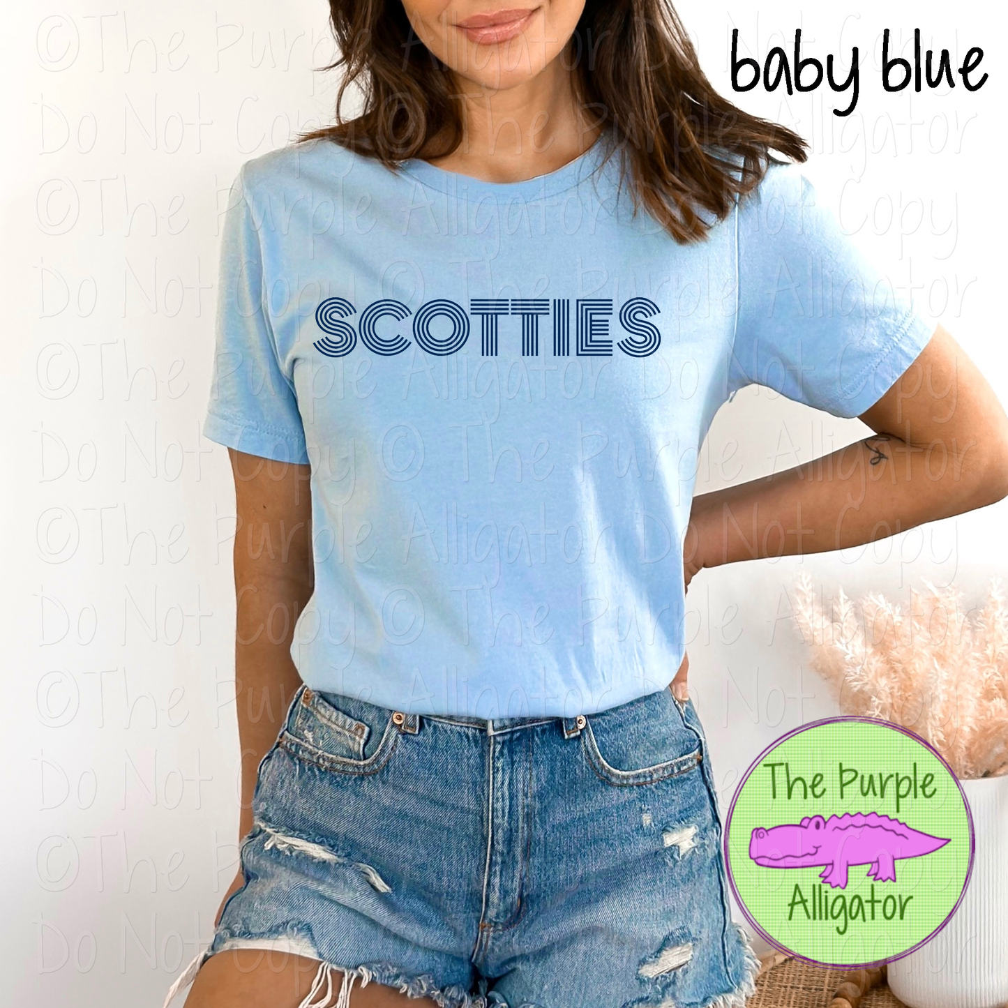 Scotties Double Take – The Retro Line Series | Retro Linework Spirit Wear - CHOOSE YOUR DESIGN COLOR - 1125 (d2f TPA)