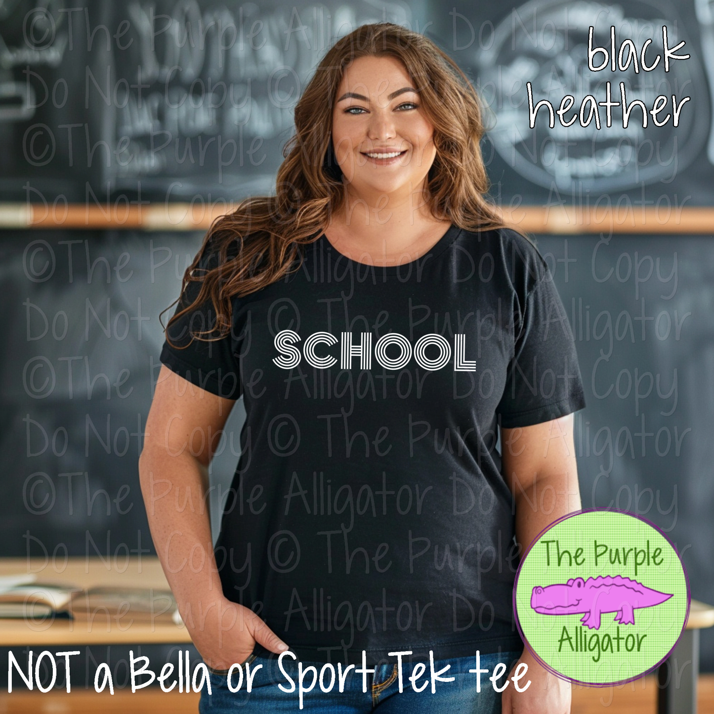 YOUR SCHOOL Double Take – The Retro Line Series | Retro Linework Spirit Wear 1125 TPA