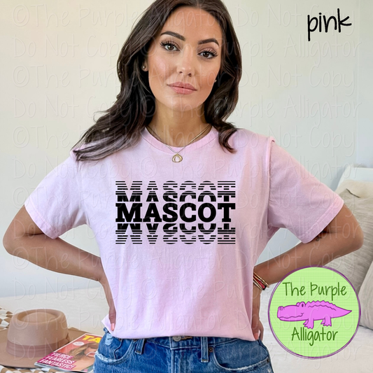 YOUR Mascot Echo – The Stacked Series | Stacked Spirit Design - CHOOSE YOUR DESIGN COLOR - 0126 (d2f TPA)