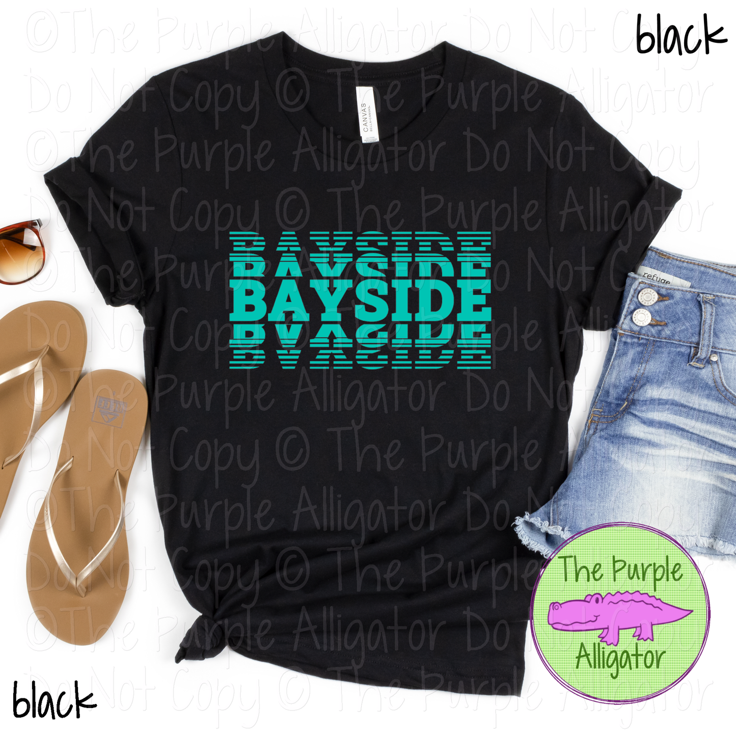 Bayside Echo – The Stacked Series | Stacked Spirit Design - CHOOSE YOUR DESIGN COLOR - 0126 (d2f TPA)