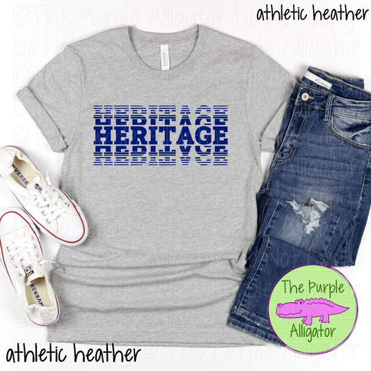 Heritage Echo – The Stacked Series | Stacked Spirit Design - CHOOSE YOUR DESIGN COLOR - 0126 (d2f TPA)