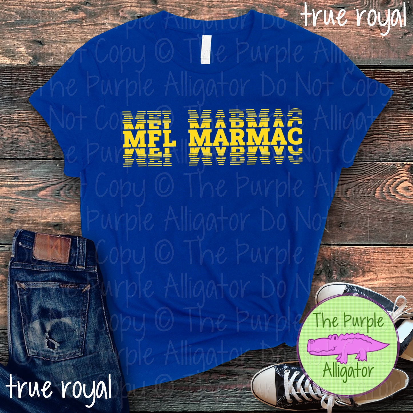 MFL MarMac Echo – The Stacked Series | Stacked Spirit Design - CHOOSE YOUR DESIGN COLOR - 0126 (d2f TPA)