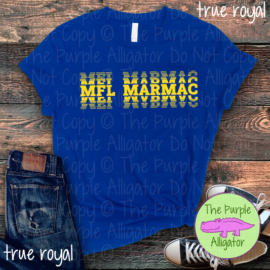 MFL MarMac Echo – The Stacked Series | Stacked Spirit Design - CHOOSE YOUR DESIGN COLOR - 0126 (d2f TPA)