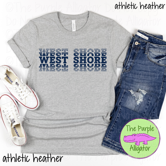 West Shore Echo – The Stacked Series | Stacked Spirit Design - CHOOSE YOUR DESIGN COLOR - 0126 (d2f TPA)