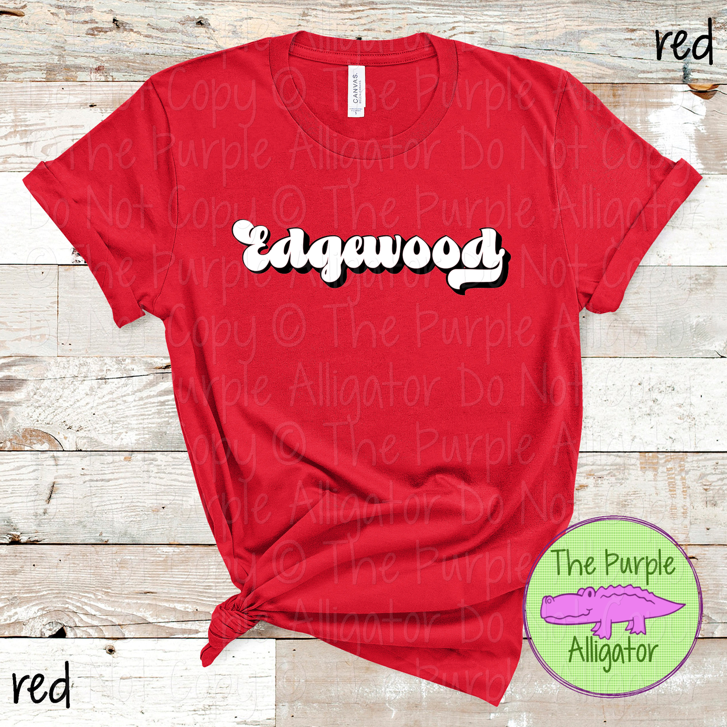 Edgewood Throwback – Custom School & Mascot Spirit Wear Apparel 0826 TPA