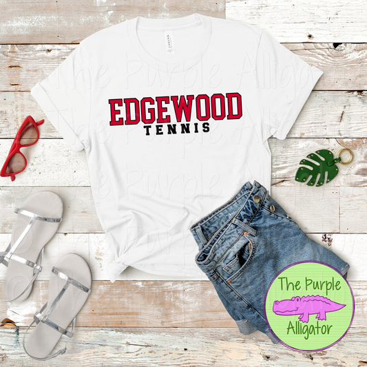 Edgewood Tennis CB-JPST Mascot School Spirit (d2f TPA)