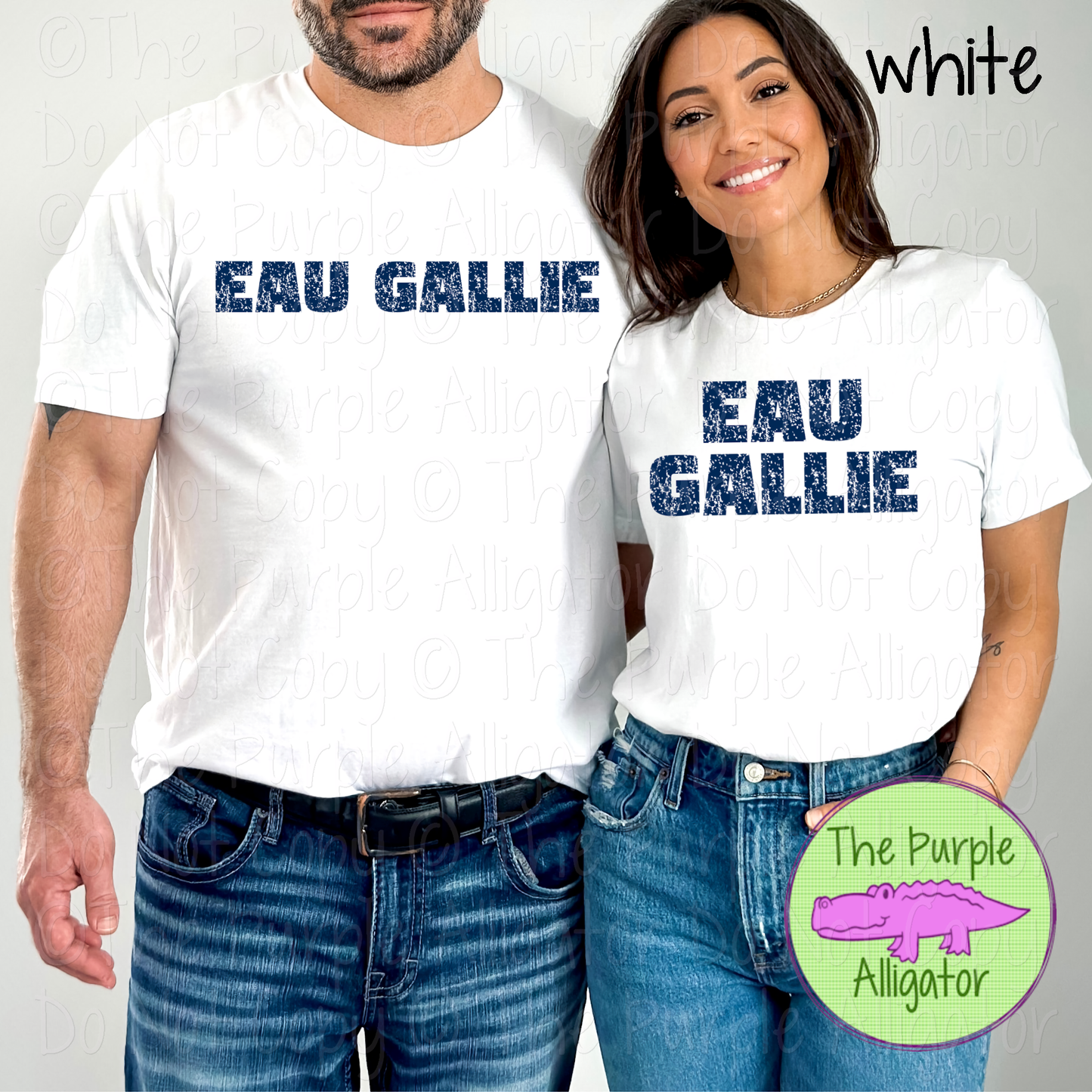 Eau Gallie Hardline The Grunge Series Distressed Block Athletic Spirit Wear 0326 TPA