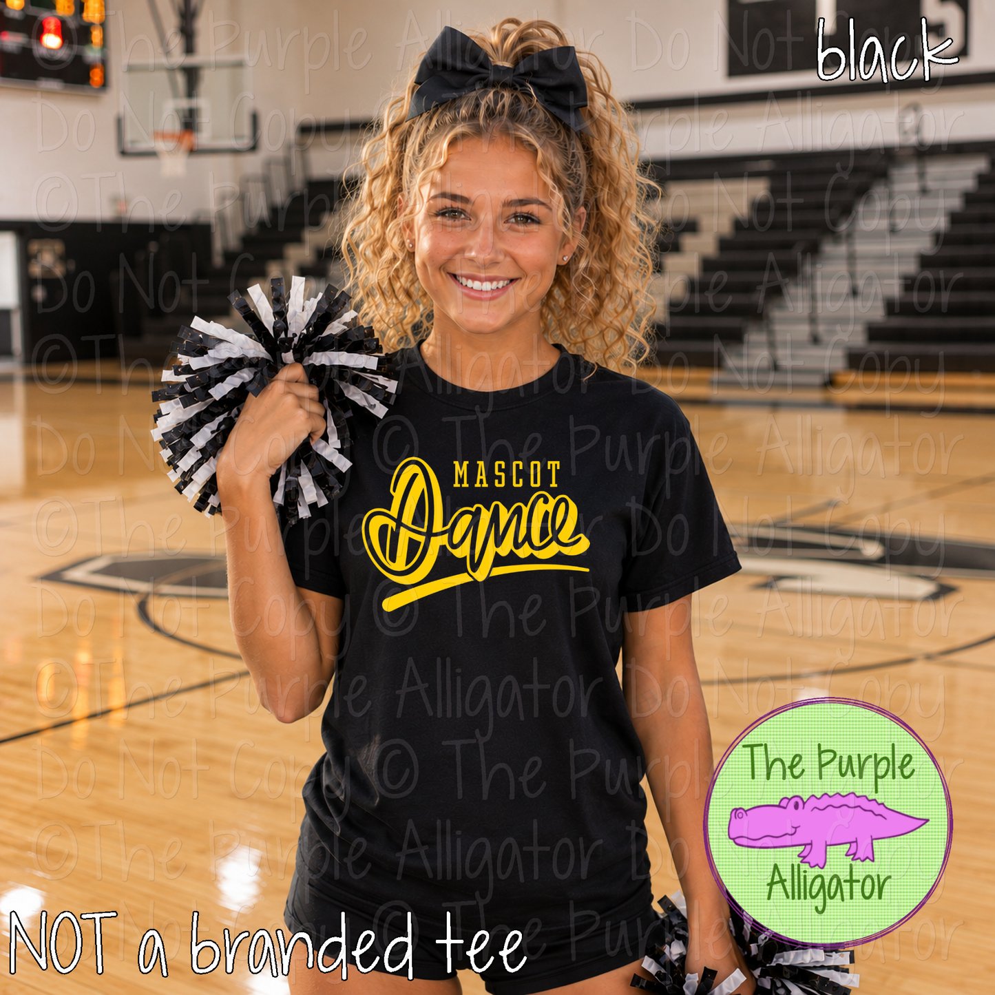 YOUR MASCOT Energetic Dance – Custom Dance Team Spirit Wear Mascot Apparel 0326 SM