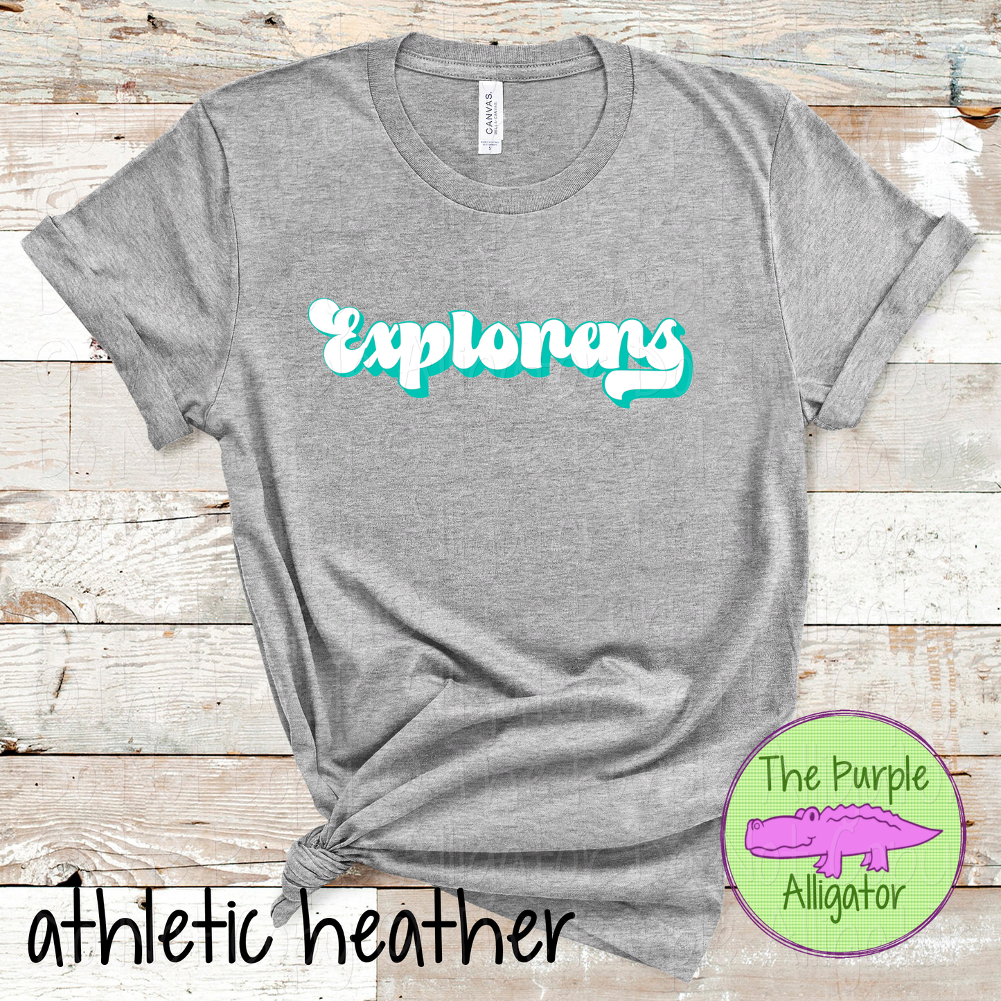 Explorers Throwback – Custom School & Mascot Spirit Wear Apparel 0826 TPA