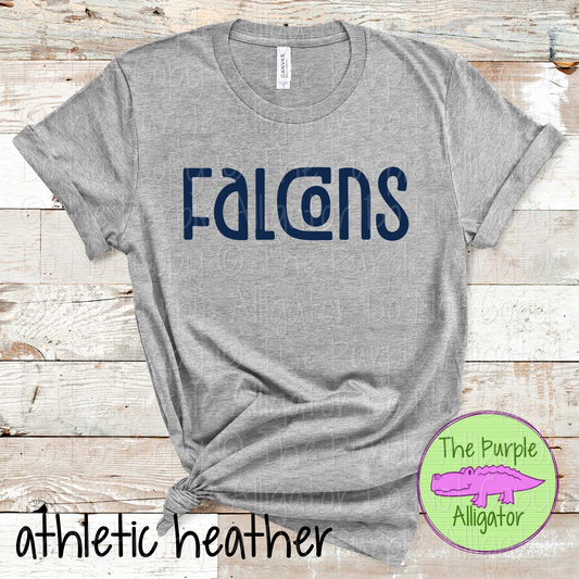 Falcons Happy Bro | Fun & Playful School Spirit Wear for Teachers, Students & Fans – CHOOSE YOUR DESIGN COLORS - 0825 (d2f TPA)