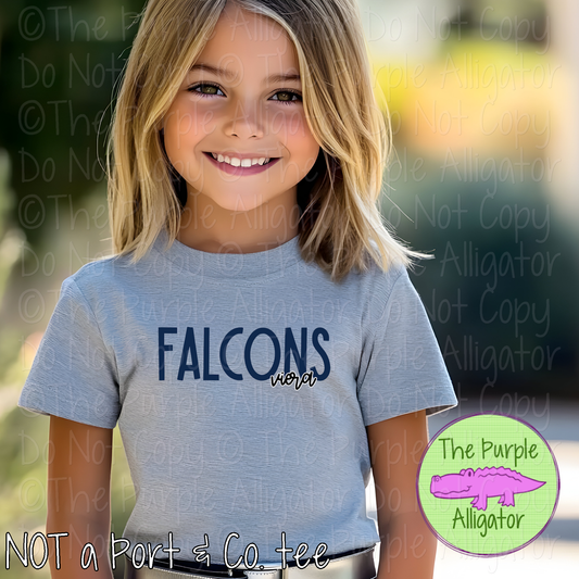 Viera Falcons Mascot Spotlight – Custom School Spirit Wear Mascot Apparel 0726 TPA