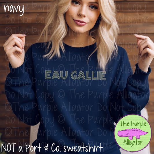 Eau Gallie Flashback – The Retro Line Series | Vintage-Inspired Multi-Line Design - CHOOSE YOUR DESIGN COLOR - 1125 (d2f TPA)