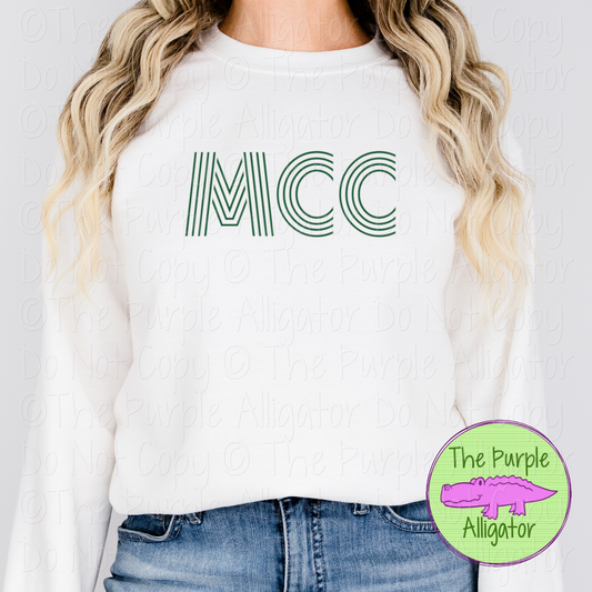 MCC Flashback – The Retro Line Series | Vintage-Inspired Multi-Line Design - CHOOSE YOUR DESIGN COLOR - 1125 (d2f TPA)