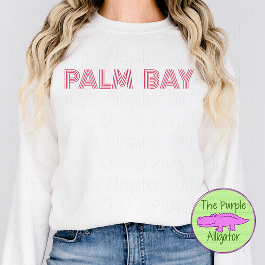 Palm Bay Flashback – The Retro Line Series | Vintage-Inspired Multi-Line Design 1125 TPA