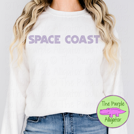 Space Coast Flashback – The Retro Line Series | Vintage-Inspired Multi-Line Design - CHOOSE YOUR DESIGN COLOR - 1125 (d2f TPA)