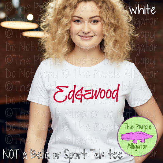 Edgewood Fresh Graffiti - The Graffiti Series | Bold Street Style Spirit Wear Lettering – CHOOSE YOUR DESIGN COLOR  0925 (d2f TPA)