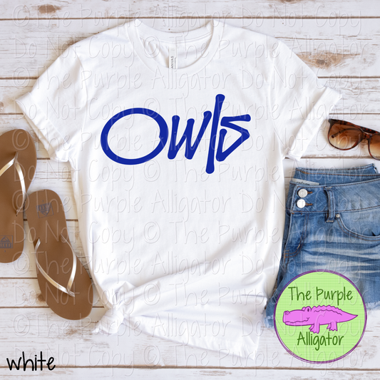 Owls Fresh Graffiti - The Graffiti Series | Bold Street Style Spirit Wear Lettering – CHOOSE YOUR DESIGN COLOR  0925 (d2f TPA)