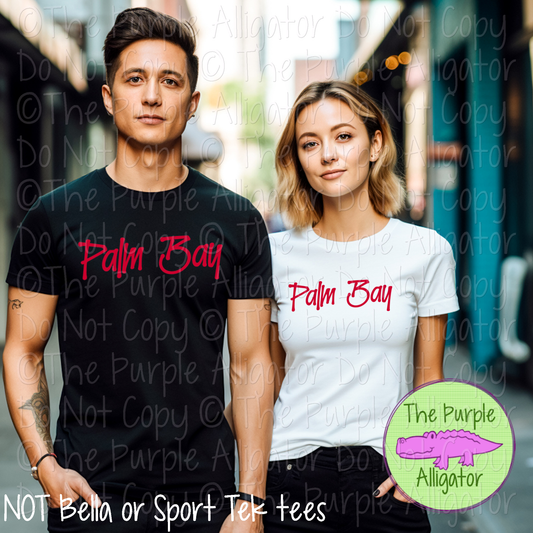 Palm Bay Fresh Graffiti - The Graffiti Series | Bold Street Style Spirit Wear Lettering – CHOOSE YOUR DESIGN COLOR  0925 (d2f TPA)