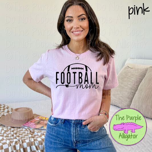 Football Mom Ball - Choose Your Design Color - 0424 (d2f SDS)