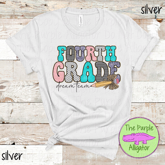 Fourth Grade Dream Team Pencil 0625 (d2f HMD)