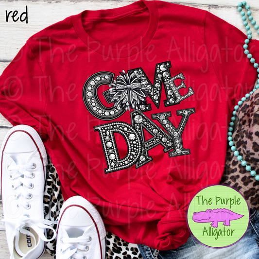 Game Day Cheer Faux Rhinestone (d2f TED)