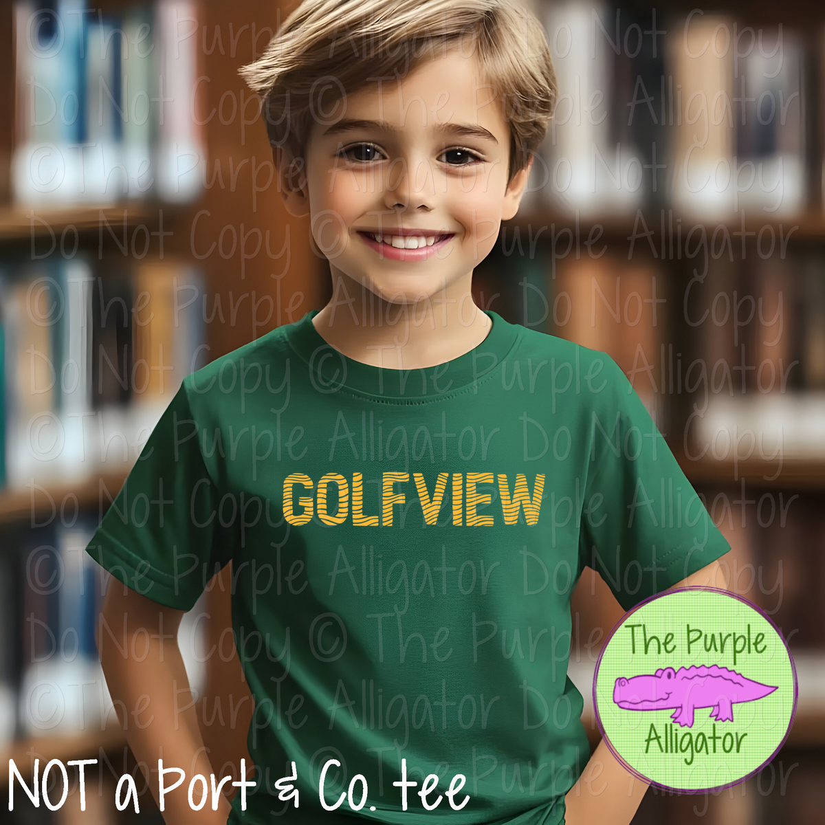 Golfview Ripple Effect – Custom School & Mascot Spirit Wear 1026 TPA
