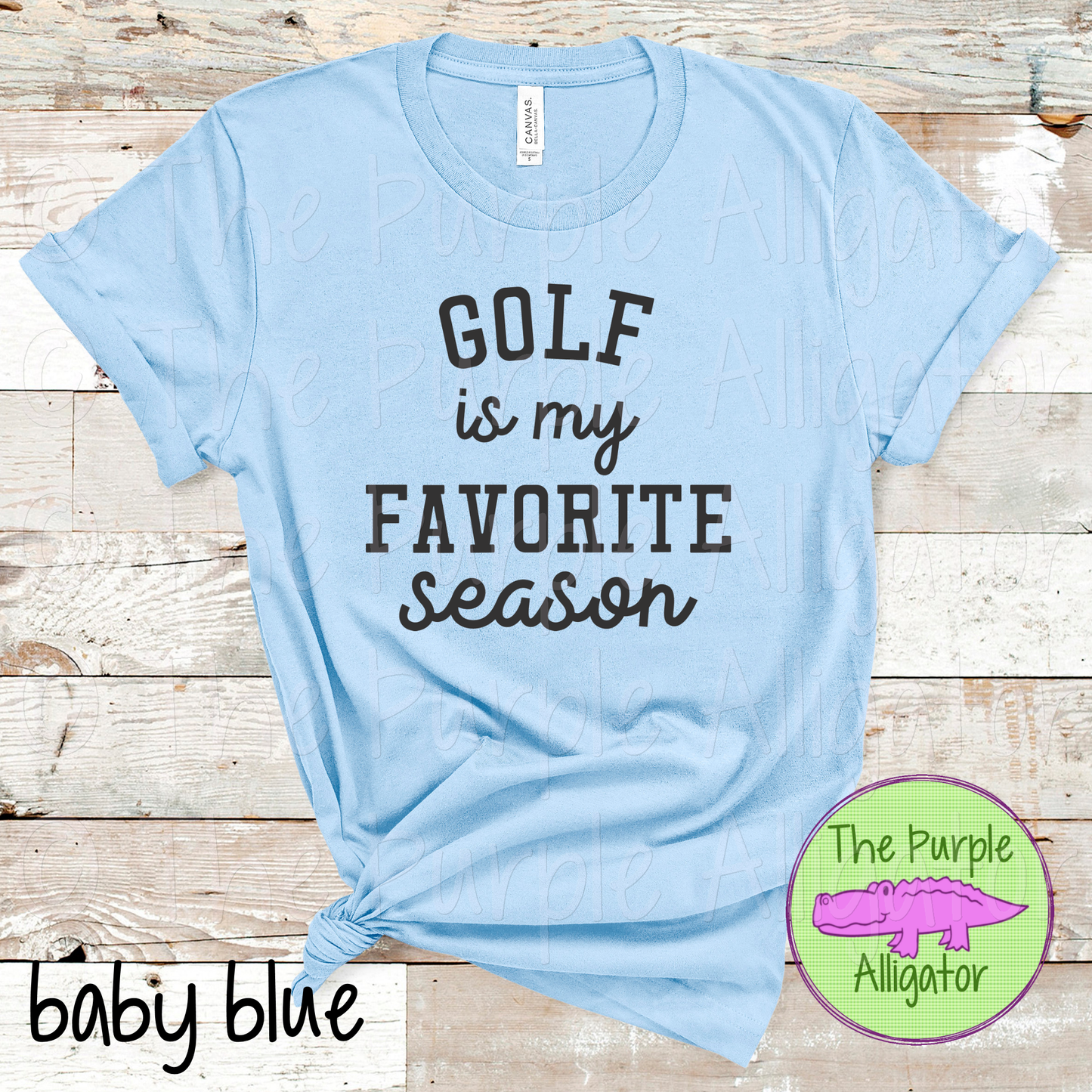 Golf is my Favorite Season - black (d2f TPA)