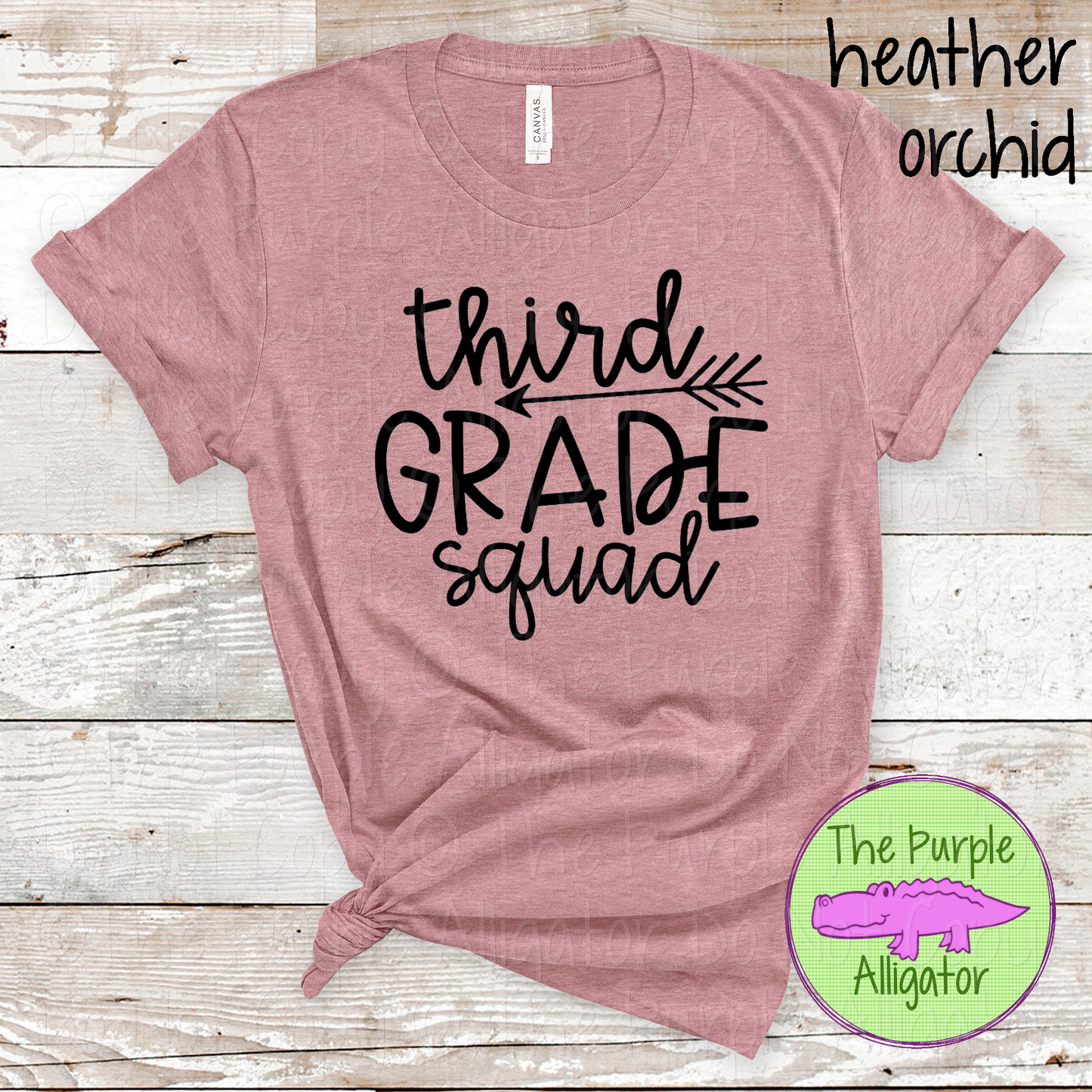 Grade Squad Teacher Apparel, Grade Level Teacher Shirt, Pre-K Kindergarten First Second Third Fourth Fifth Sixth Grade 0719 SCA