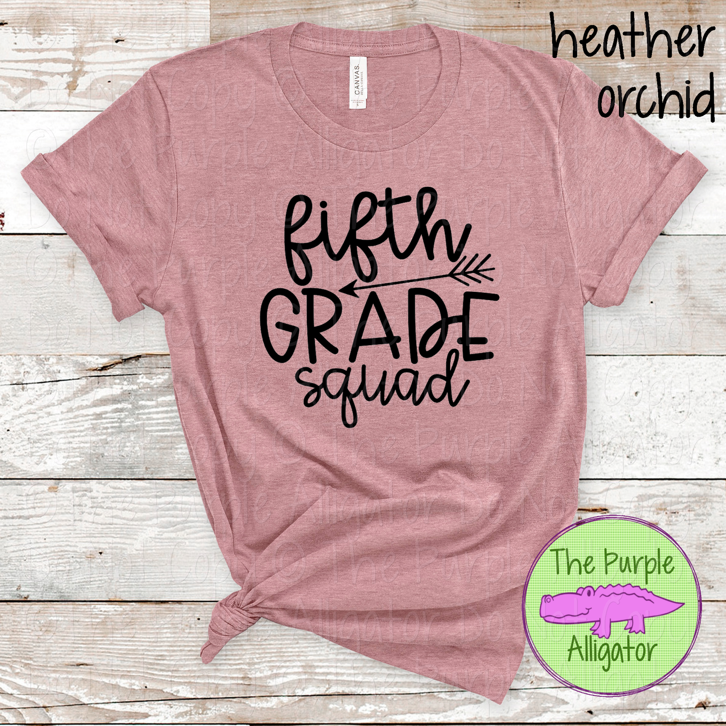 Grade Squad Teacher Apparel, Grade Level Teacher Shirt, Pre-K Kindergarten First Second Third Fourth Fifth Sixth Grade 0719 SCA