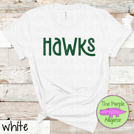 Hawks Happy Bro | Fun & Playful School Spirit Wear for Teachers, Students & Fans – CHOOSE YOUR DESIGN COLORS - 0825 (d2f TPA)