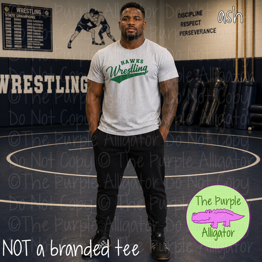 Hawks Wrestling 12 – Classic Swash Custom Wrestling Spirit Wear Mascot Apparel 1026 TPA