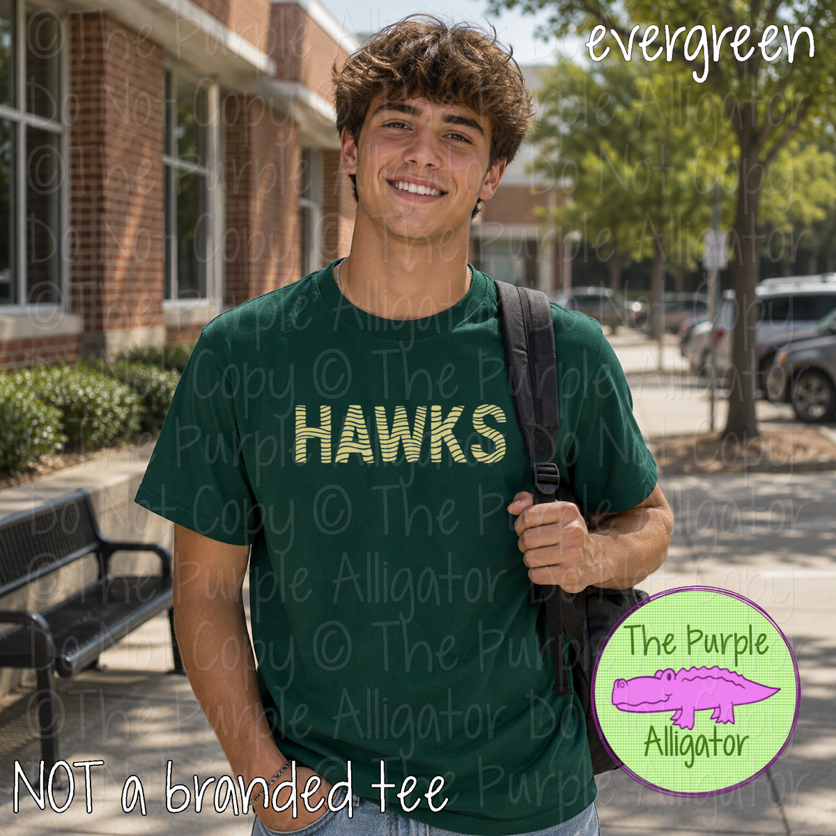 Hawks Ripple Effect – Custom School & Mascot Spirit Wear 1026 TPA