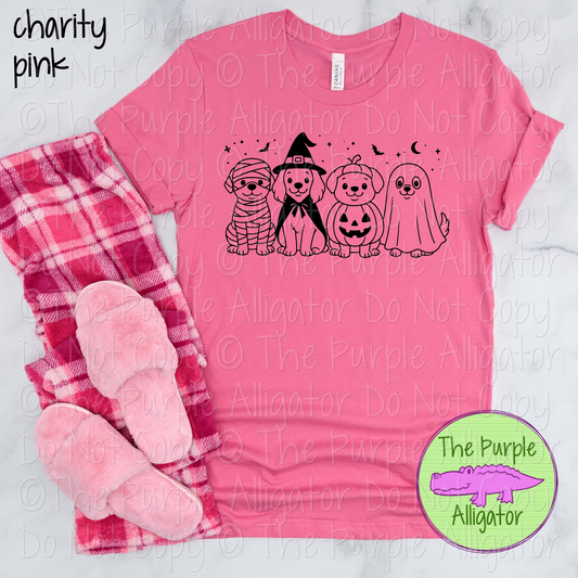 Halloween Puppies in Costumes – Cute Dog Lover Shirt 0825 (d2f OBD)