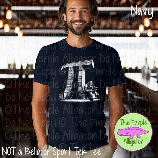 Happy Pi Day Bigfoot Reading Book 0224 (d2f KP)