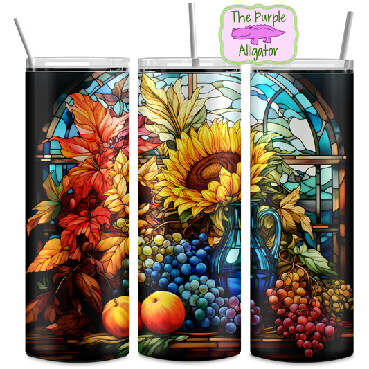 Harvest Stained Glass (DRD) 20oz Tumbler
