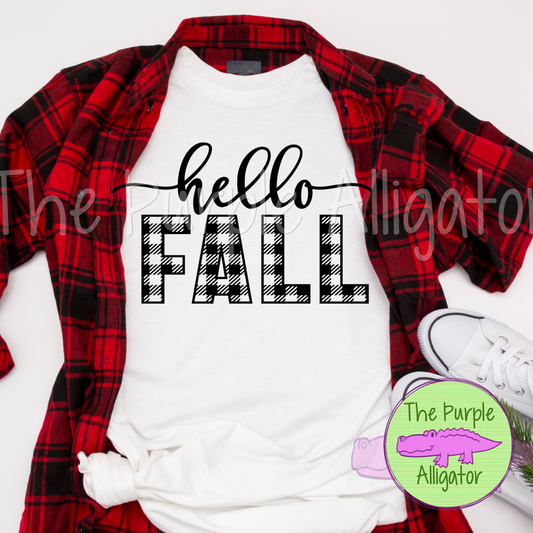 Hello Fall Plaid (b INS)