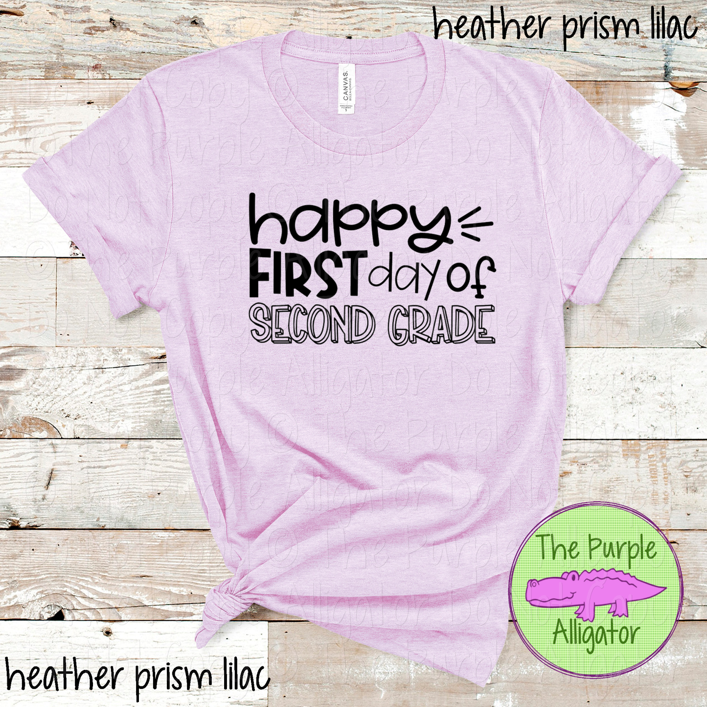 Happy First Day Preschool Kindergarten Elementary School Back to School Shirt 1019 CTD