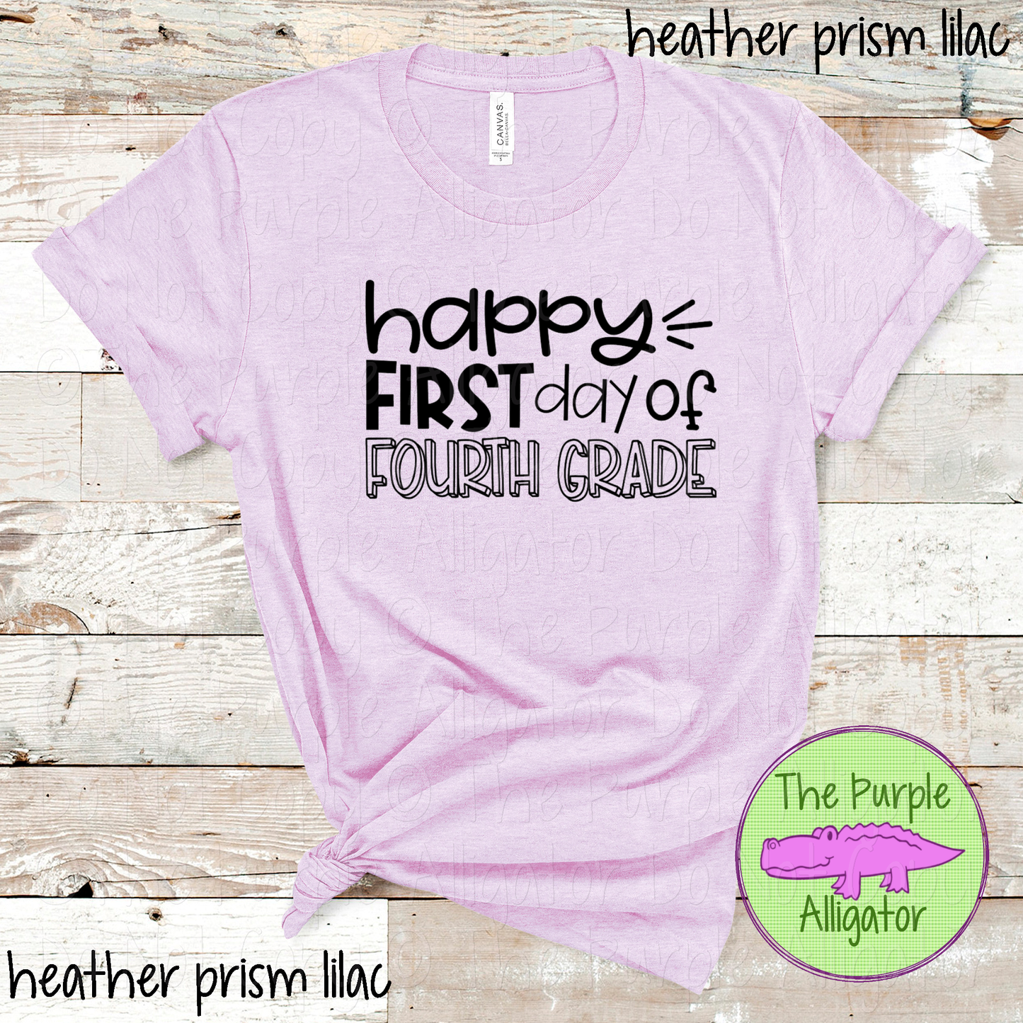 Happy First Day Preschool Kindergarten Elementary School Back to School Shirt 1019 CTD