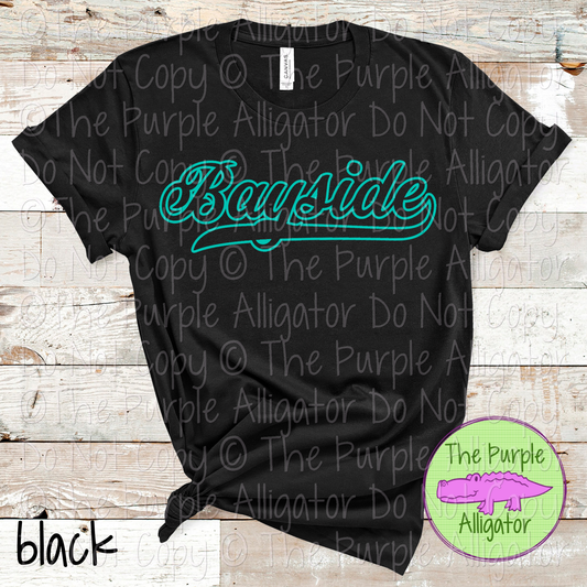 Bayside Hollow Swash School Spirit Wear Team Swag - CHOOSE YOUR DESIGN COLOR - 0625 (d2f TPA)