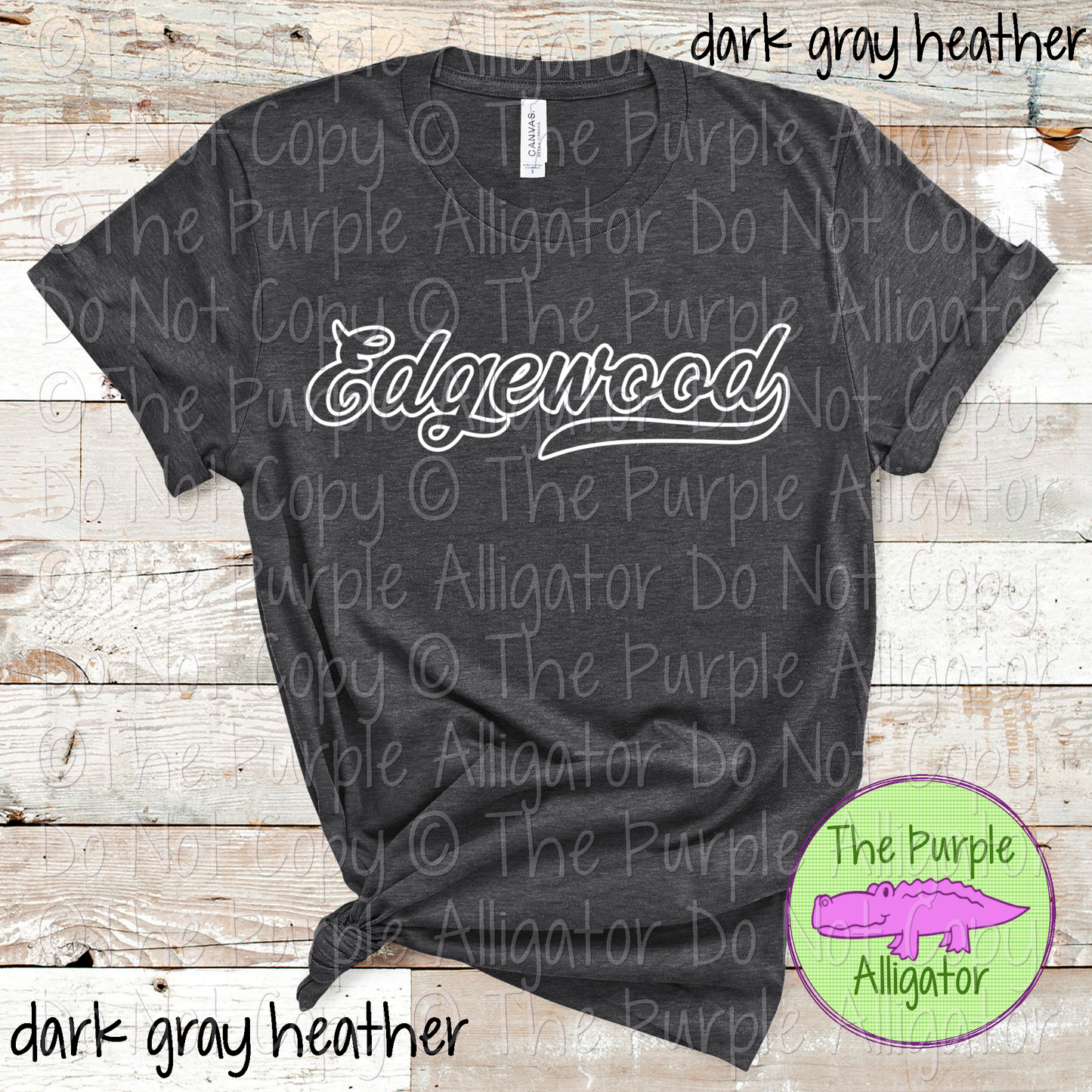 Edgewood Hollow Swash School Spirit Wear Team Swag - CHOOSE YOUR DESIGN COLOR - 0625 (d2f TPA)