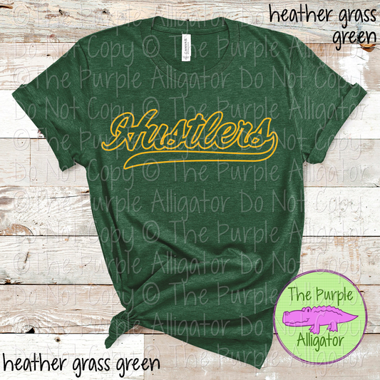 Hustlers Hollow Swash Mascot Spirit School Spirit Wear Team Swag - CHOOSE YOUR DESIGN COLOR - 0625 (d2f TPA)